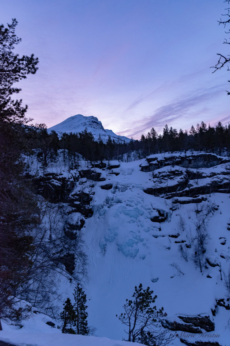 The winter light in Skibotn © Marie Angelsen