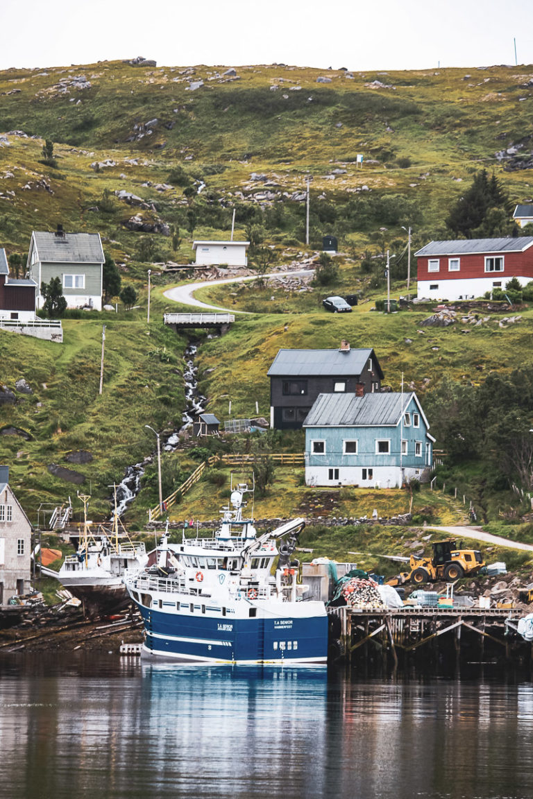 Akkarfjord har less than 100 inhabitants, but may be lively enough in summer when the Hammerfestonians cross over to go hiking © Katelin Pell