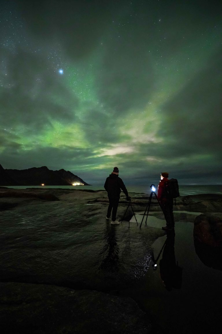 The clouds are carefully studied © Kristoffer Vangen