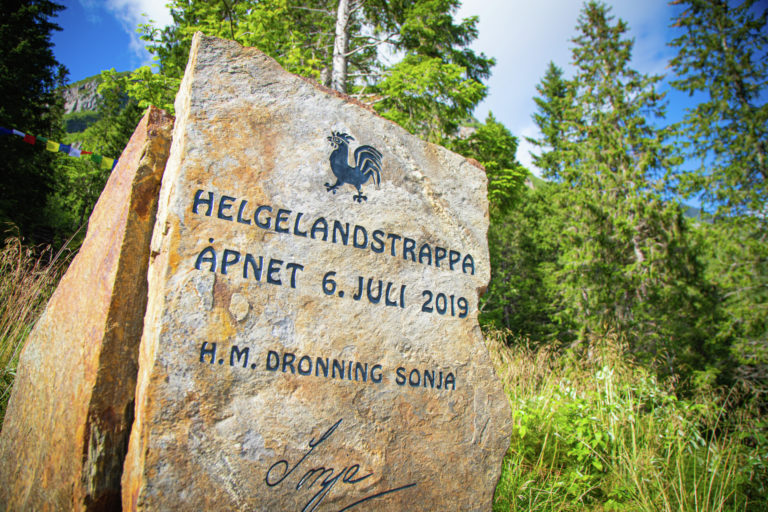 Øyfjellet, Helgelandstrappa and Mosjøen. Photo: Broadstone / Visit Helgeland / Hi North
