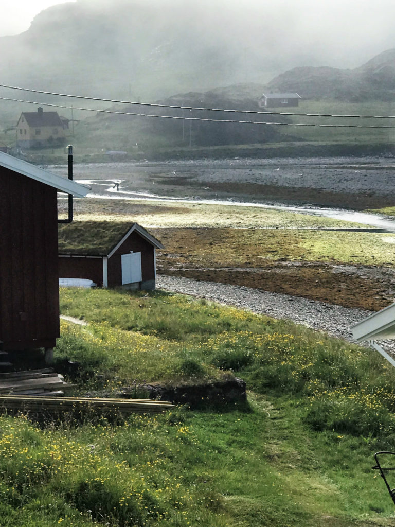 Summer mist coming in at Langfjordnes at the Tanafjord © www.langfjordnes2.com