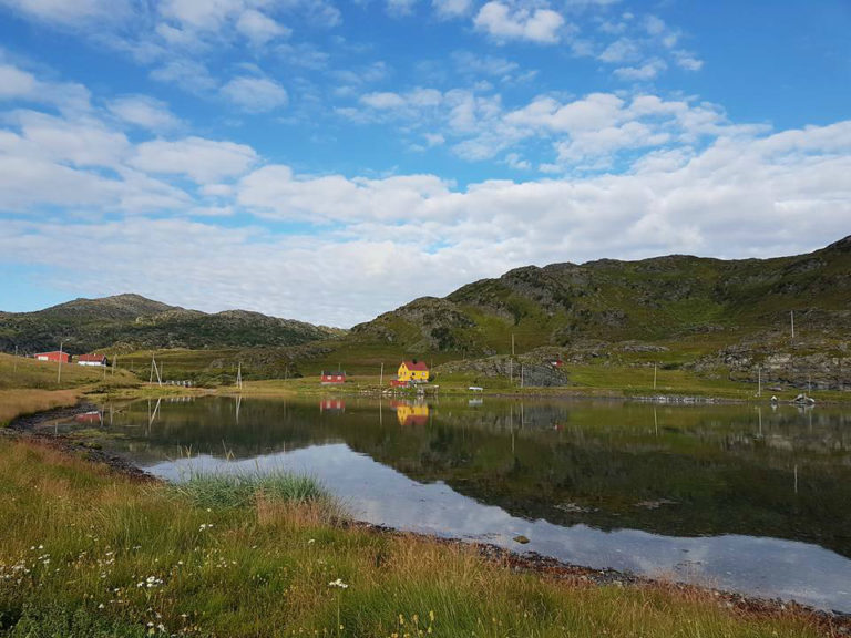 Lovely day in Langfjordnes on the Tanafjord. © www.langfjordnes2.com (fun site for people from Langfjord, we got permission to use the photos)